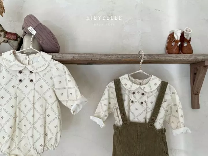 Hi Byebebe - Korean Baby Fashion - #onlinebabyboutique - Vincent Button Bodysuit - 6