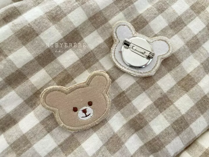 Hi Byebebe - Korean Baby Fashion - #onlinebabyboutique - Margaret Check Padding Jumper - 9