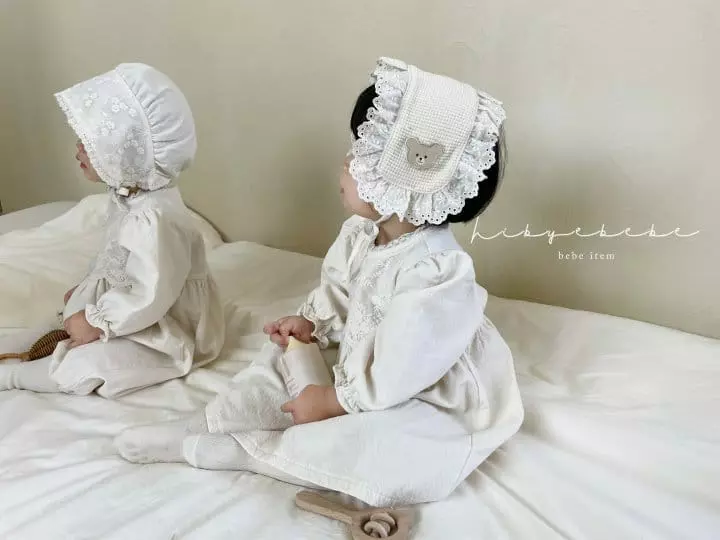 Hi Byebebe - Korean Baby Fashion - #onlinebabyshop - Anna Lace Bodysuit