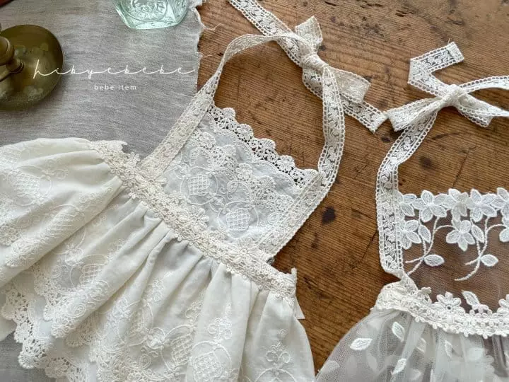 Hi Byebebe - Korean Baby Fashion - #onlinebabyshop - Roren Lace Bustier - 8