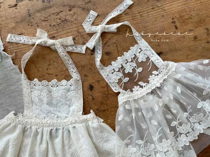 Hi Byebebe - Korean Baby Fashion - #onlinebabyshop - Otte Lace Bustier - 7