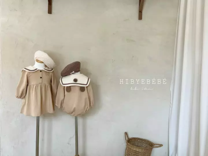 Hi Byebebe - Korean Baby Fashion - #onlinebabyboutique - Prinking Up Bear Bodysuit - 4