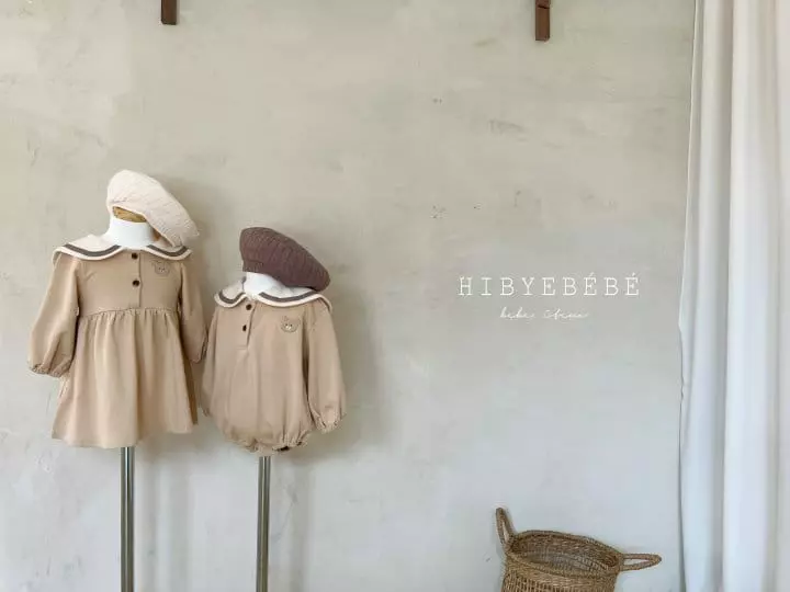 Hi Byebebe - Korean Baby Fashion - #onlinebabyshop - Prinking Up Bear One-piece - 3