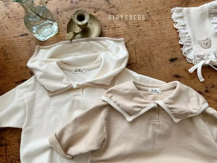 Hi Byebebe - Korean Baby Fashion - #onlinebabyshop - Noel Collar Bodysuit