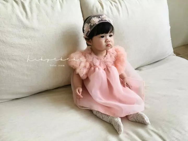 Hi Byebebe - Korean Baby Fashion - #onlinebabyshop - Vivian One-piece - 8