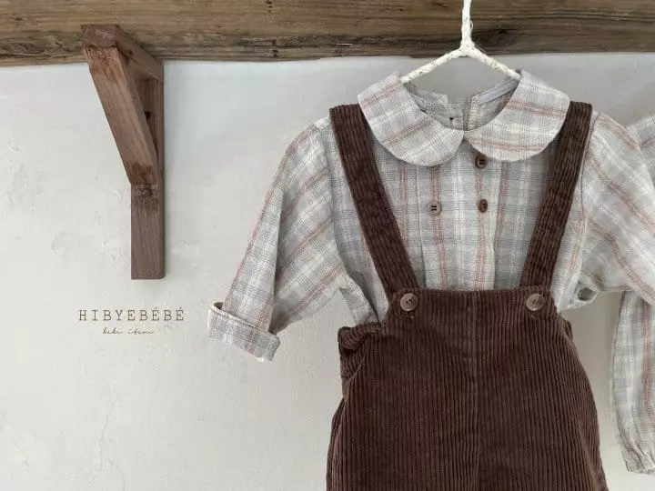Hi Byebebe - Korean Baby Fashion - #smilingbaby - Ginger Button Shirt - 7
