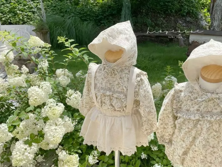 Hi Byebebe - Korean Baby Fashion - #smilingbaby - Rosely Lace Bonnet