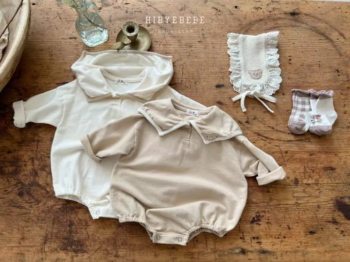 Hi Byebebe - Korean Baby Fashion - #smilingbaby - Noel Collar Bodysuit - 2