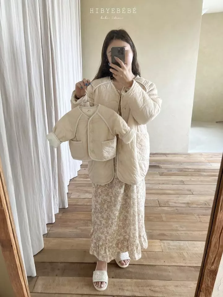 Hi Byebebe - Korean Women Fashion - #momslook - Mom Wave Quilting Jumper - 6
