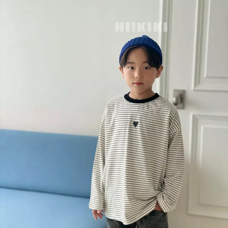 Hikiki - Korean Children Fashion - #Kfashion4kids - Heart Tee - 6