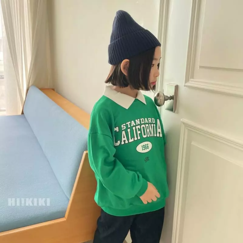 Hikiki - Korean Children Fashion - #Kfashion4kids - Collar Sweatshirt - 7