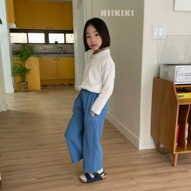 Hikiki - Korean Children Fashion - #childofig - Collar Rib Tee - 7