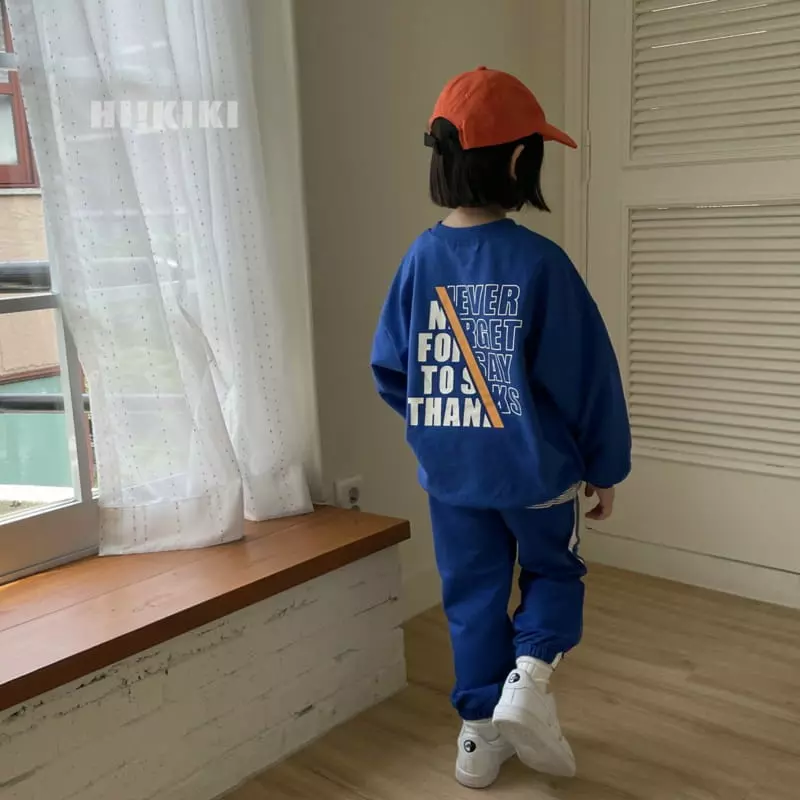 Hikiki - Korean Children Fashion - #childofig - Thanks Sweatshirt - 3