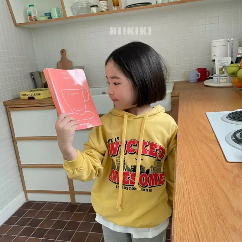 Hikiki - Korean Children Fashion - #childofig - Boston Hoody - 2