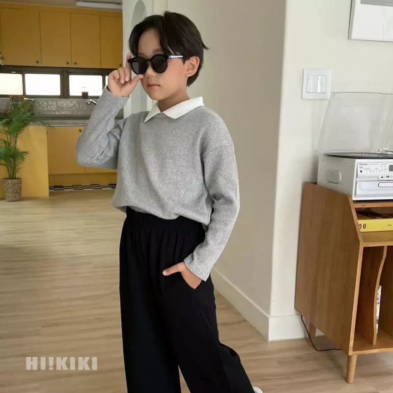 Hikiki - Korean Children Fashion - #childofig - Wide Pants - 4