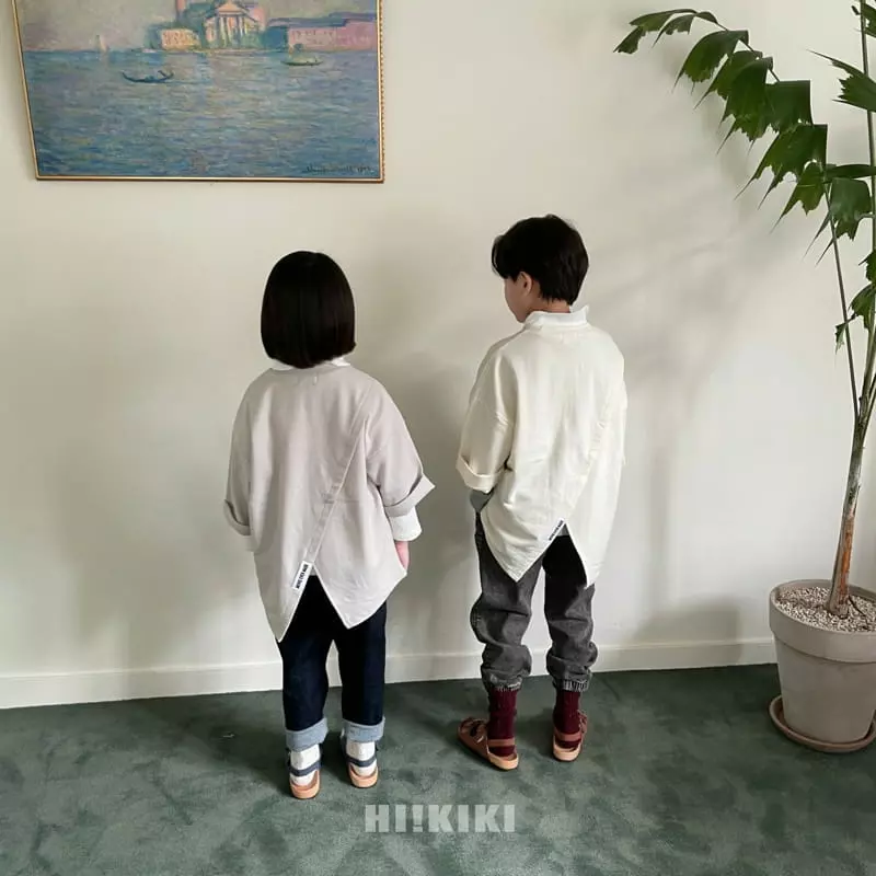 Hikiki - Korean Children Fashion - #discoveringself - C Slit Tee - 5