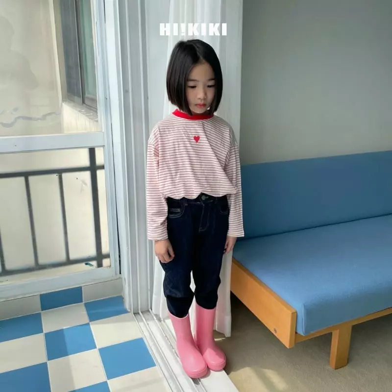 Hikiki - Korean Children Fashion - #kidsshorts - Heart Tee - 3