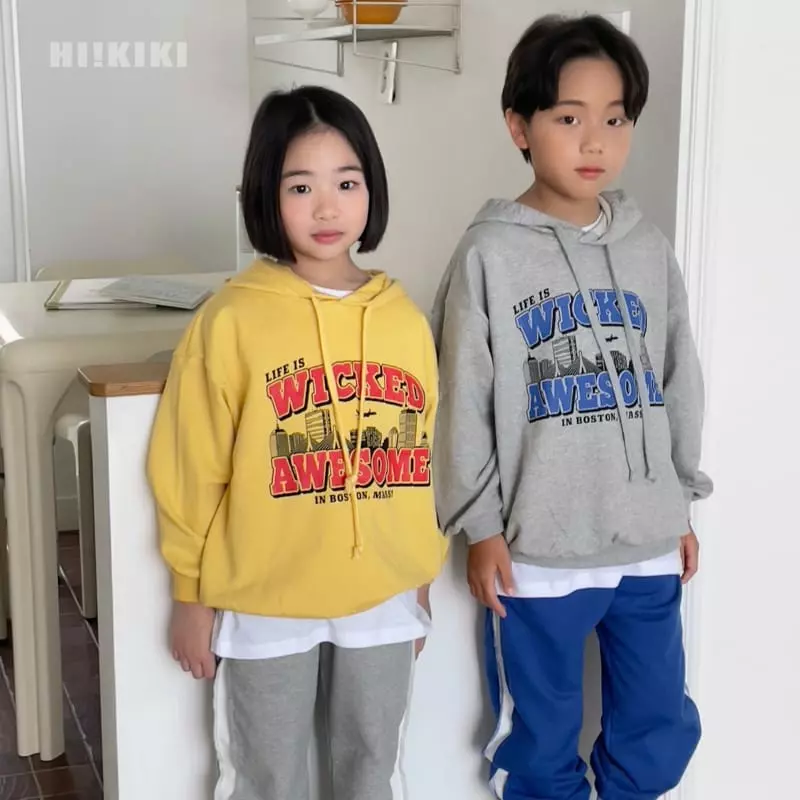 Hikiki - Korean Children Fashion - #kidsshorts - Boston Hoody - 8