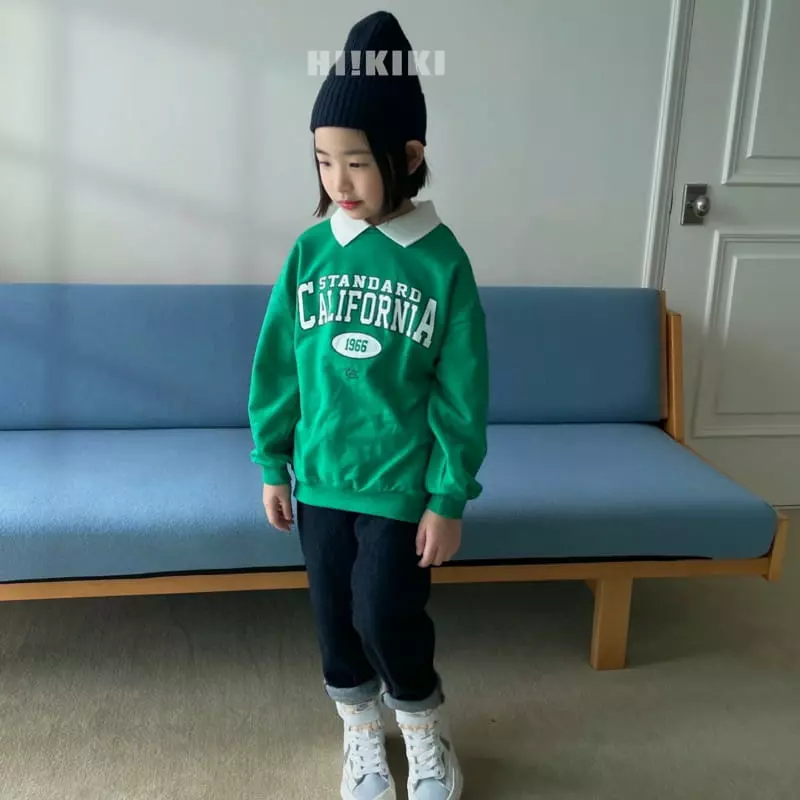 Hikiki - Korean Children Fashion - #fashionkids - Collar Sweatshirt - 4