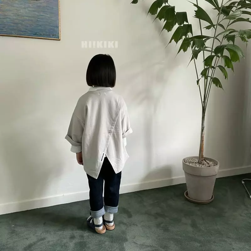 Hikiki - Korean Children Fashion - #kidzfashiontrend - C Slit Tee - 9