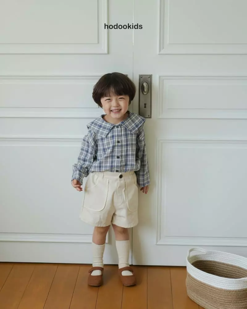 Hodoo - Korean Children Fashion - #Kfashion4kids - Checker Blouse