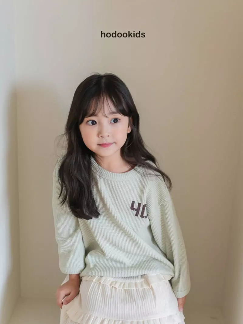 Hodoo - Korean Children Fashion - #childofig - 40 Waffle Tee - 9