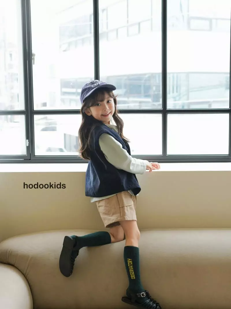Hodoo - Korean Children Fashion - #childofig - Corduroy Vest - 6