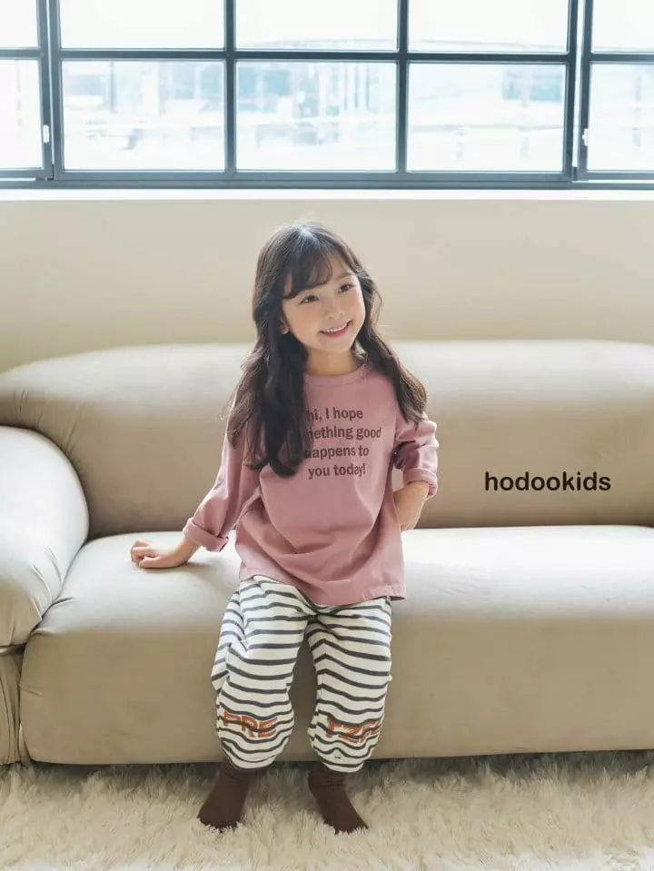 Hodoo - Korean Children Fashion - #childofig - Letter Tee