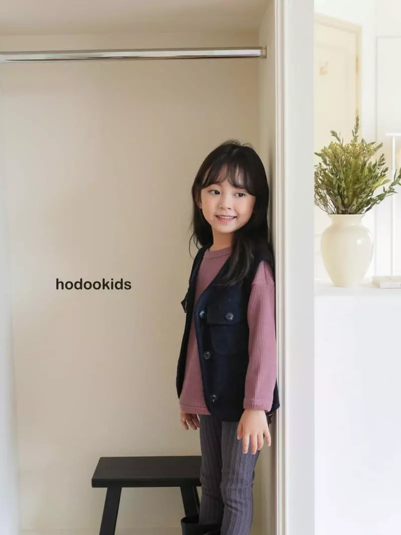 Hodoo - Korean Children Fashion - #fashionkids - Twist Leggings - 7