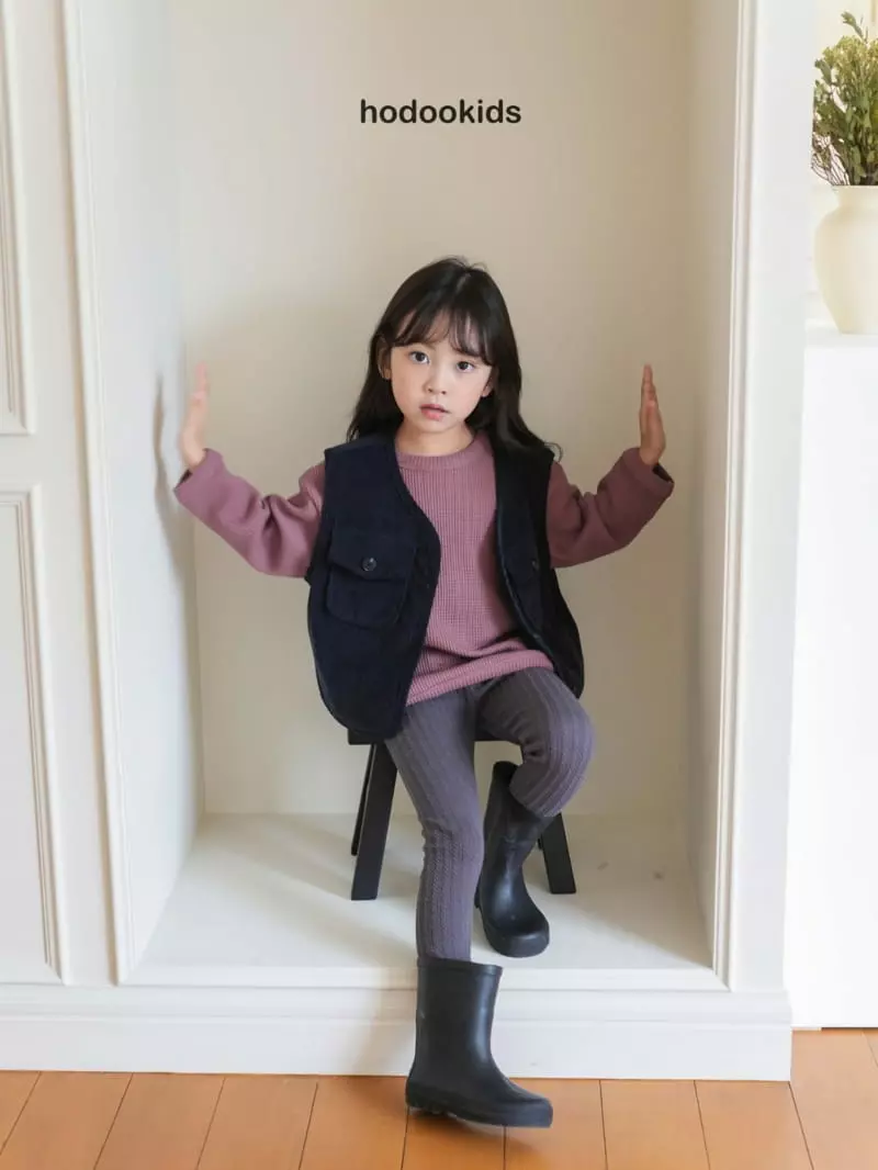 Hodoo - Korean Children Fashion - #kidzfashiontrend - Twist Leggings - 10