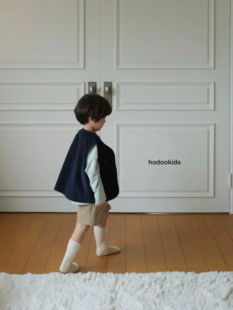 Hodoo - Korean Children Fashion - #littlefashionista - Corduroy Vest