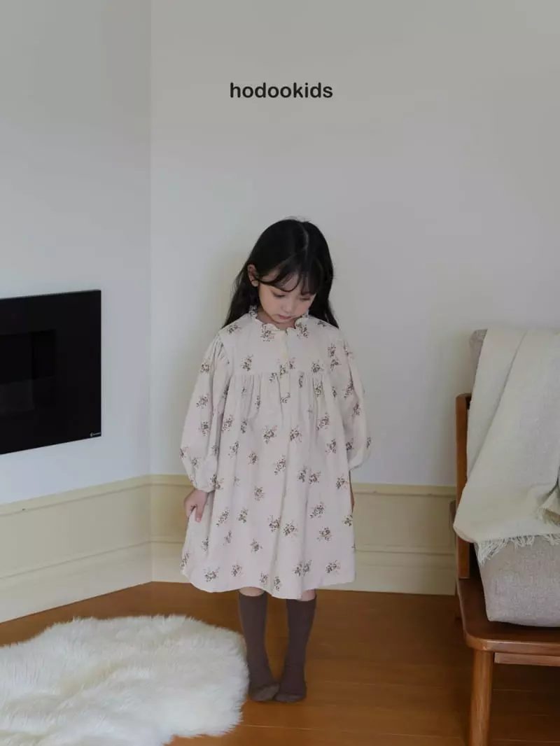 Hodoo - Korean Children Fashion - #magicofchildhood - Circle Flower One-piece - 12
