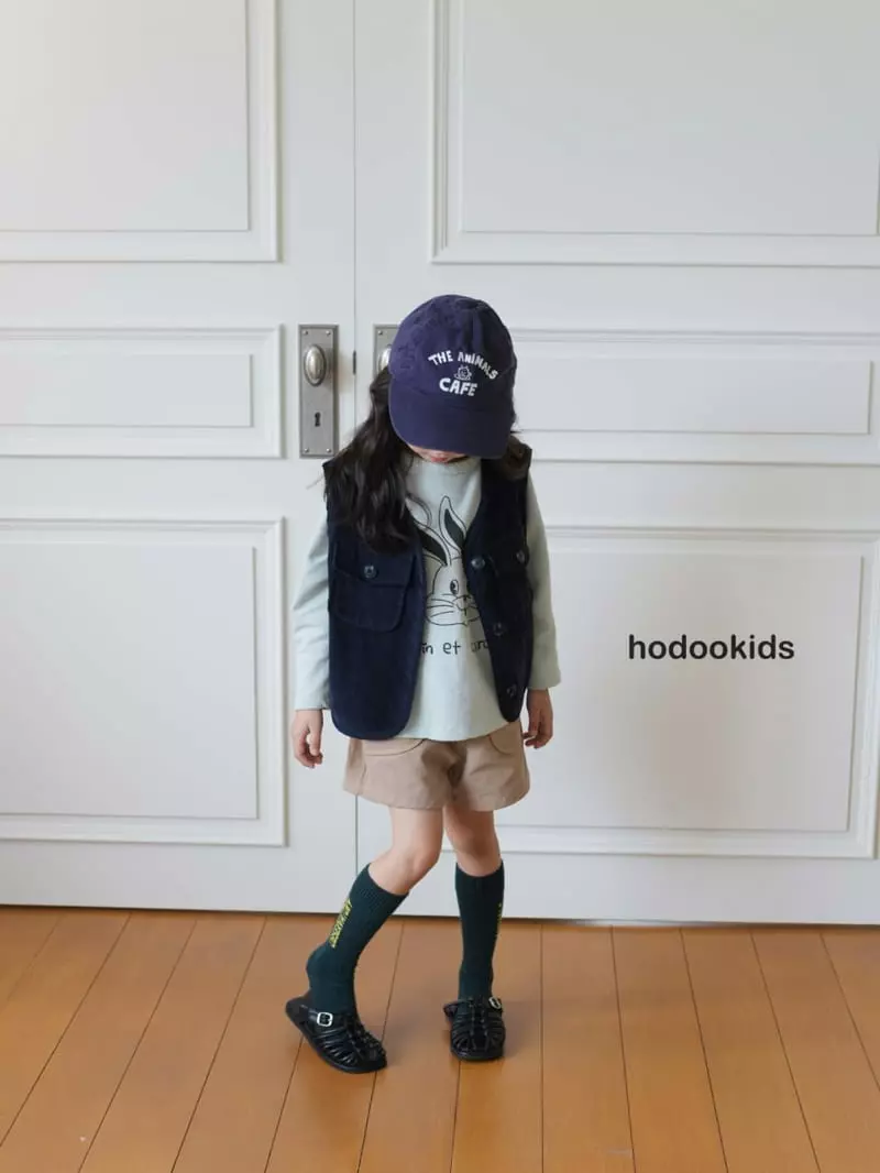 Hodoo - Korean Children Fashion - #magicofchildhood - Corduroy Vest - 2
