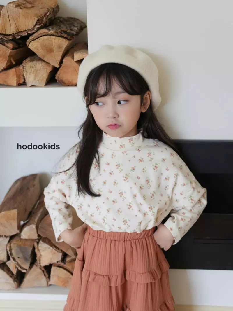 Hodoo - Korean Children Fashion - #prettylittlegirls - Rich Turtleneck Tee - 10