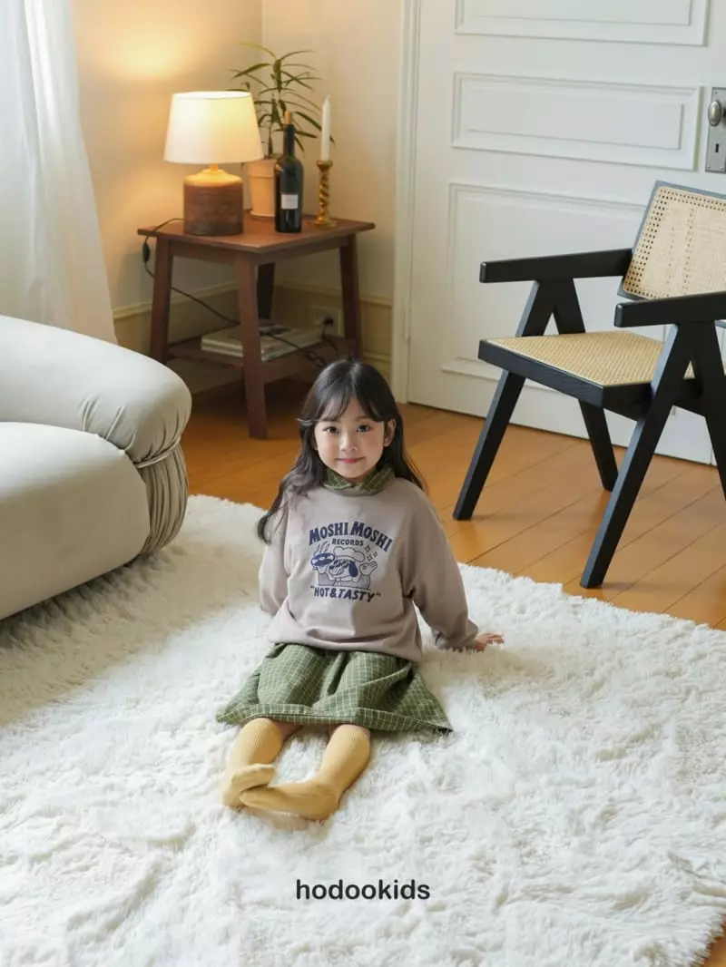 Hodoo - Korean Children Fashion - #prettylittlegirls - Edge Check One-piece - 8