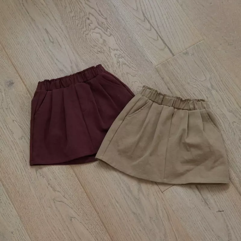 Honeybee - Korean Children Fashion - #Kfashion4kids - Wrinkle Skirt