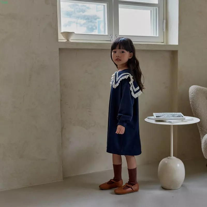 Honeybee - Korean Children Fashion - #childofig - Sailor One-piece - 5