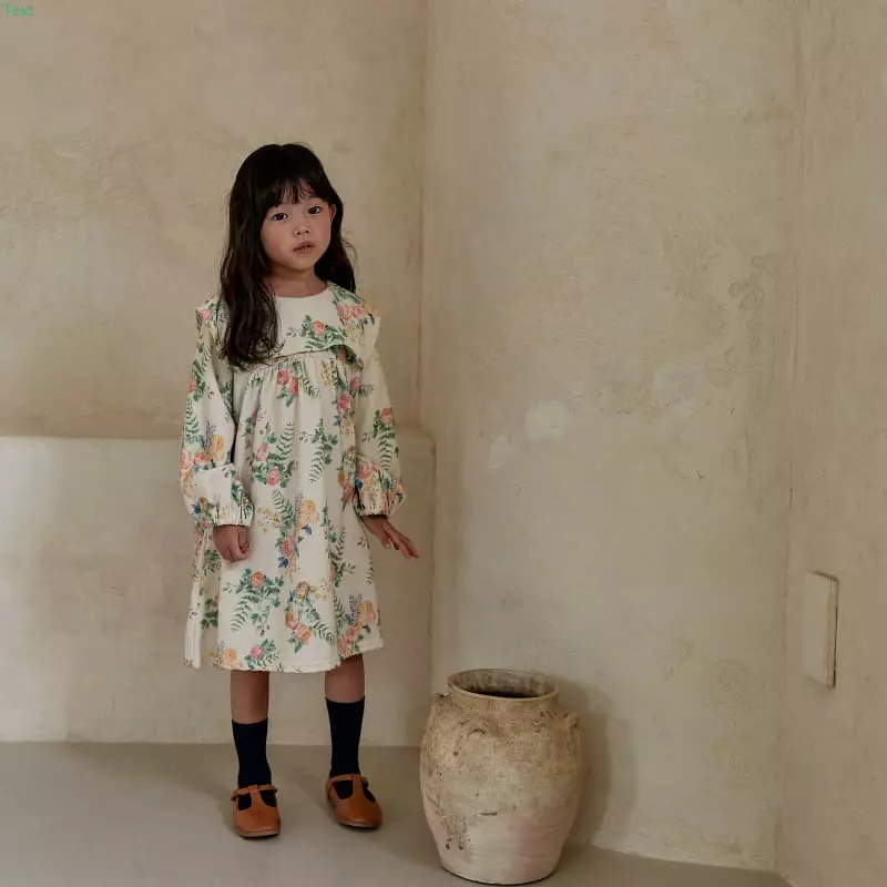 Honeybee - Korean Children Fashion - #childofig - Flower One-piece - 3