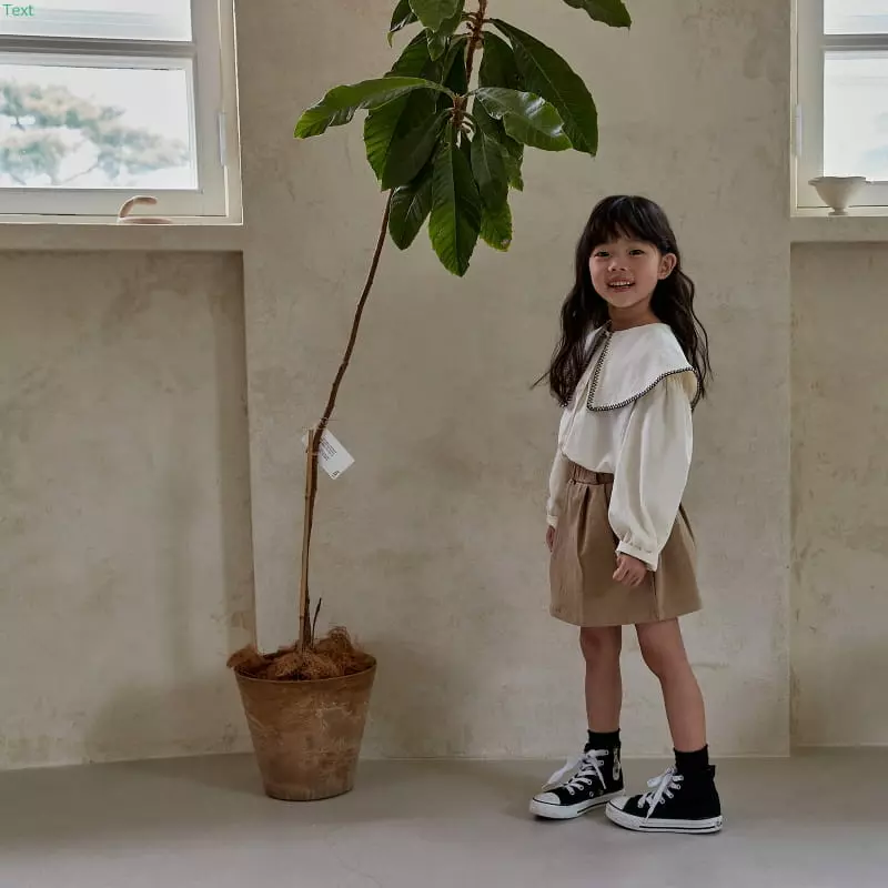 Honeybee - Korean Children Fashion - #childrensboutique - Collar Blouse - 5