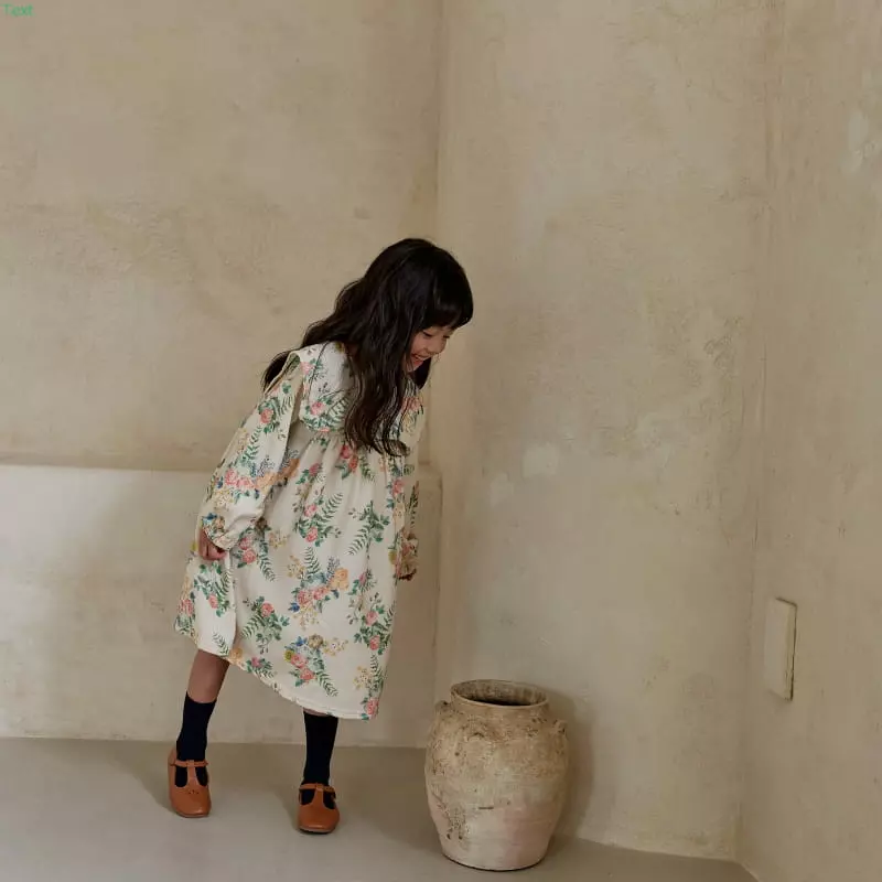 Honeybee - Korean Children Fashion - #designkidswear - Flower One-piece - 5