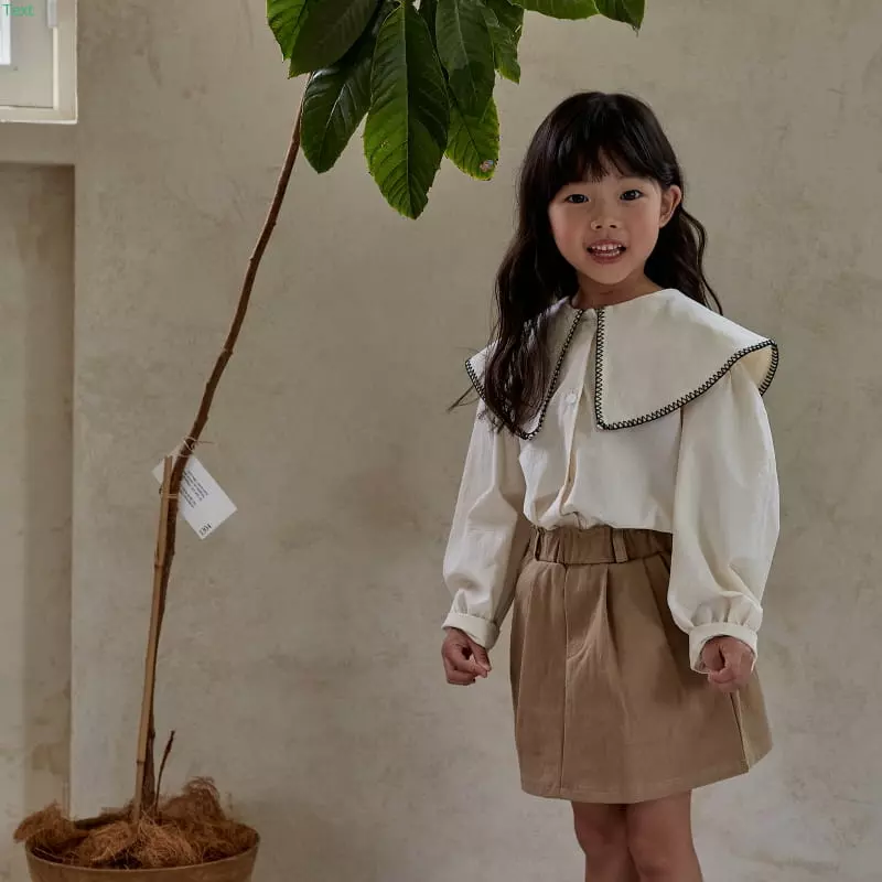 Honeybee - Korean Children Fashion - #discoveringself - Collar Blouse - 7