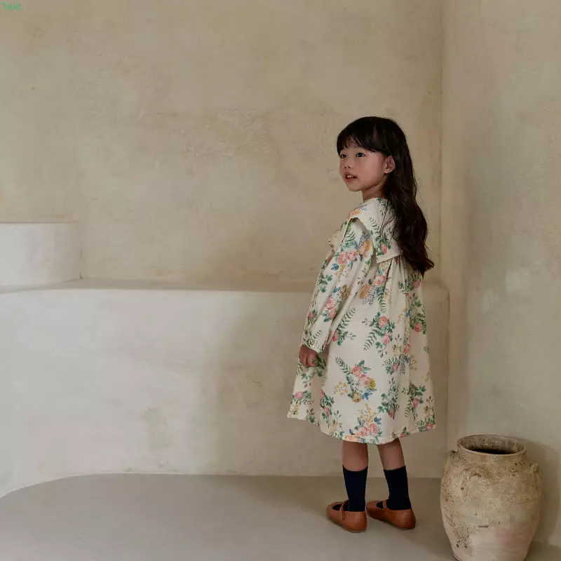 Honeybee - Korean Children Fashion - #kidsshorts - Flower One-piece - 8