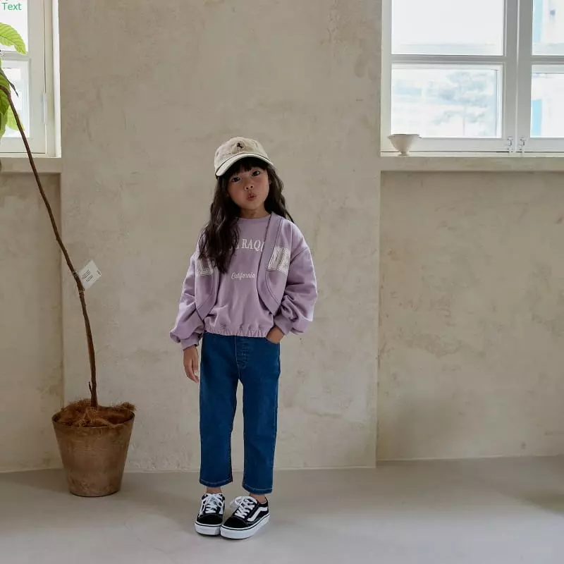 Honeybee - Korean Children Fashion - #kidsshorts - Denim Straight Span Pants - 6