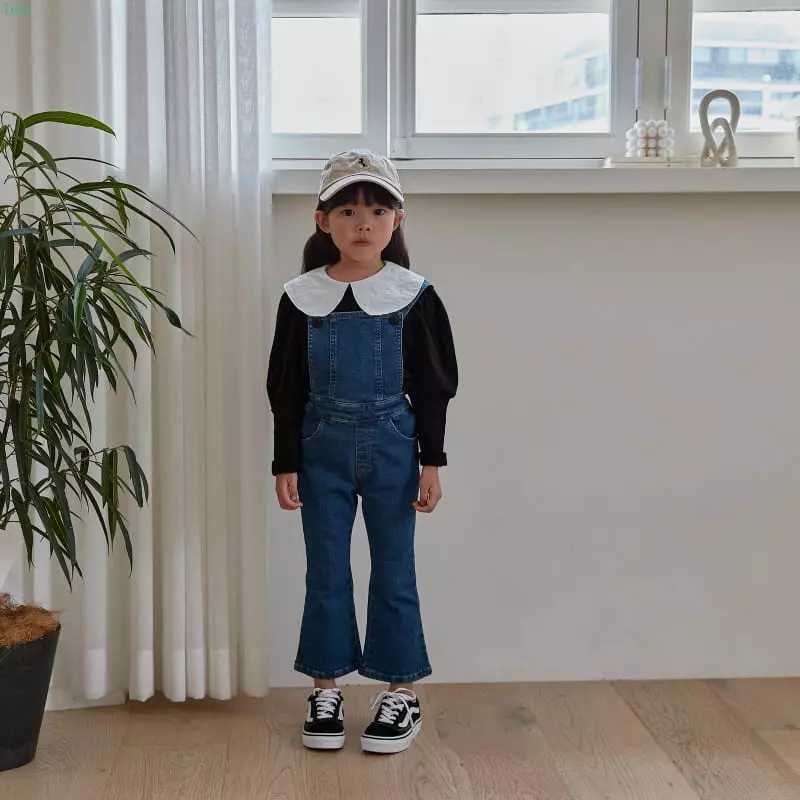 Honeybee - Korean Children Fashion - #kidsstore - Collar Puff Tee - 2