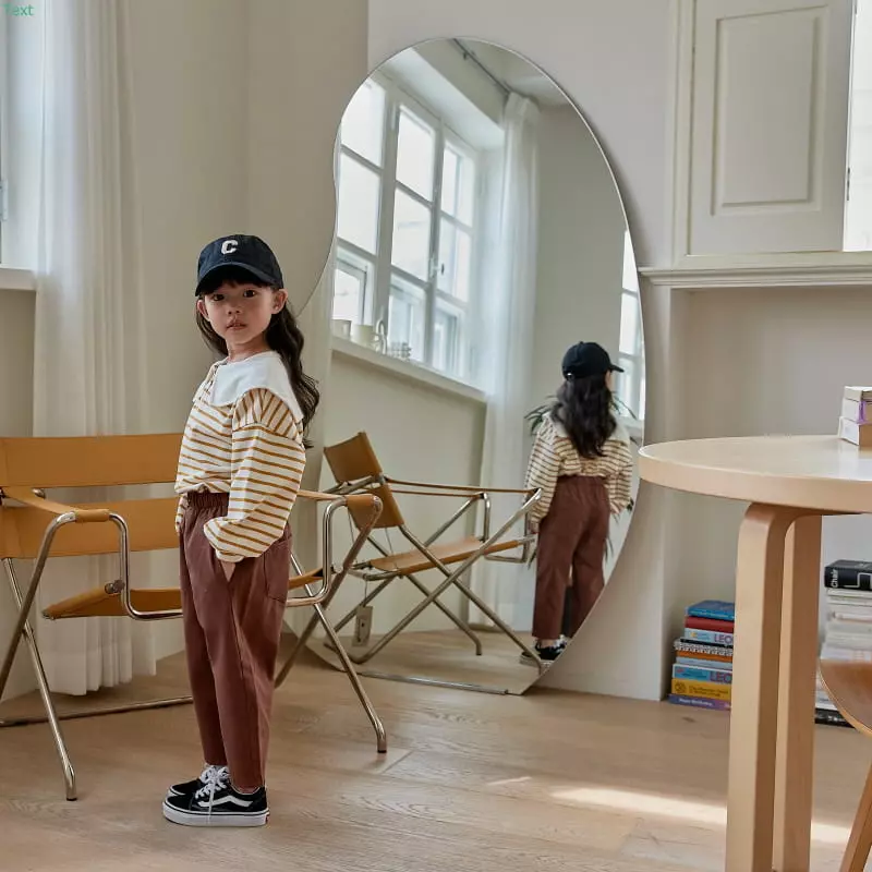 Honeybee - Korean Children Fashion - #kidsstore - Stripes Big Collar Tee - 5