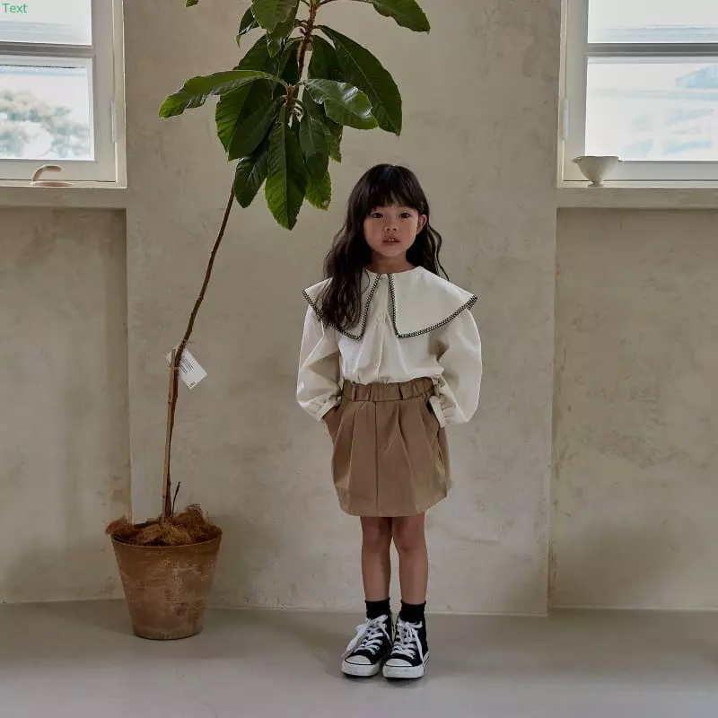 Honeybee - Korean Children Fashion - #kidzfashiontrend - Collar Blouse - 11