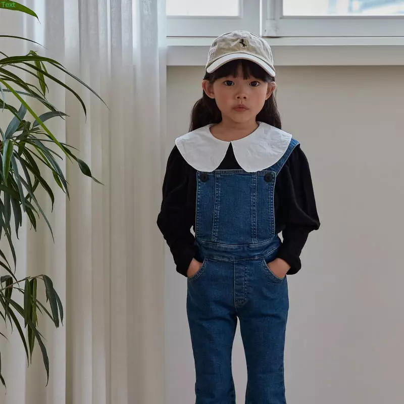 Honeybee - Korean Children Fashion - #littlefashionista - Collar Puff Tee - 5