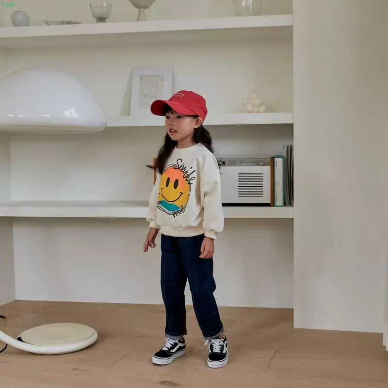 Honeybee - Korean Children Fashion - #littlefashionista - Smile Sweatshirt - 4
