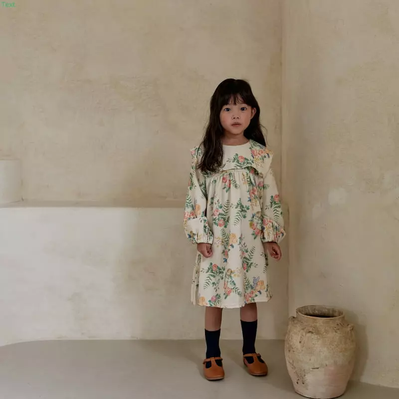 Honeybee - Korean Children Fashion - #stylishchildhood - Flower One-piece - 2