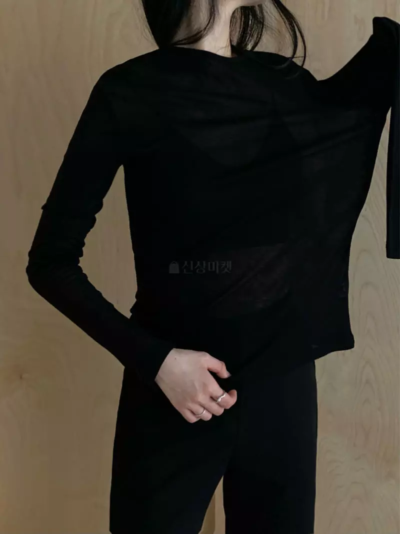 Howl - Korean Women Fashion - #womensfashion - Cash Long Sleeves Tee - 4